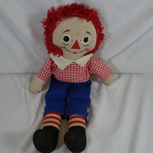 Vintage Raggedy Andy Doll with I Love You Heart